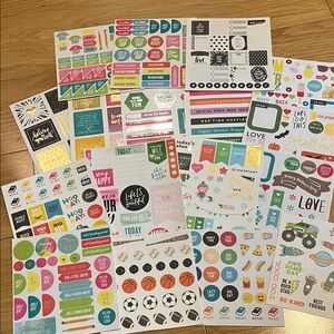 Colorful Sticker Collection